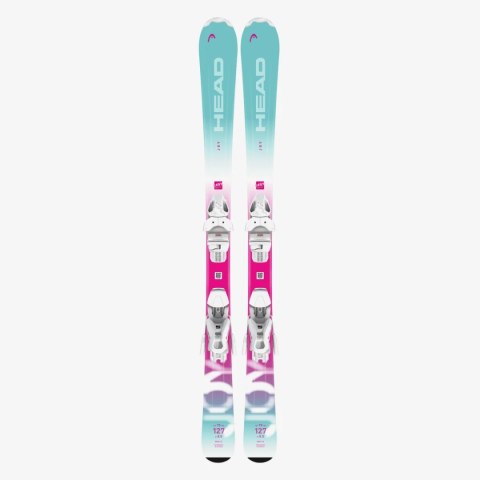 Narty Junior Head JOY EASY JRS 2025 + Wiązania JRS 7.5 GW dł.127cm Narty Junior Head JOY EASY JRS 2025 + Wiązania JRS 7.5 GW dł.127cm