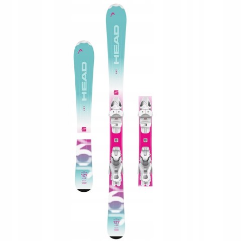 Narty Junior Head Joy Easy JRS + wiązania JRS 4.5 GW dł. 87 cm Narty Junior Head Joy Easy JRS + wiązania JRS 4.5 GW dł. 87 cm