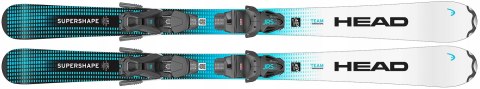 Narty Junior Head SUPERSHAPE TEAM EASY JRS 2025 + Wiązania JRS 7.5 GW 137cm Narty Junior Head SUPERSHAPE TEAM EASY JRS 2025 + Wiązania JRS 7.5 GW 137cm