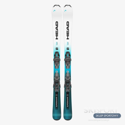 Narty Junior Head SUPERSHAPE TEAM EASY JRS + Wiązania JRS 4.5 GW dł. 97cm