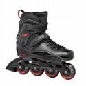 Rolki Męskie Rollerblade RB 80 - Czarno/Czerwone - r. 43 / 28cm