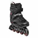 Rolki Męskie Rollerblade RB 80 - Czarno/Czerwone - r. 47 / 31cm