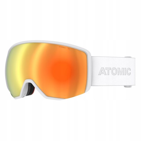 Gogle Narciarskie ATOMIC Revent L Stereo kat S2 Białe Gogle Narciarskie ATOMIC Revent L Stereo kat S2 Białe