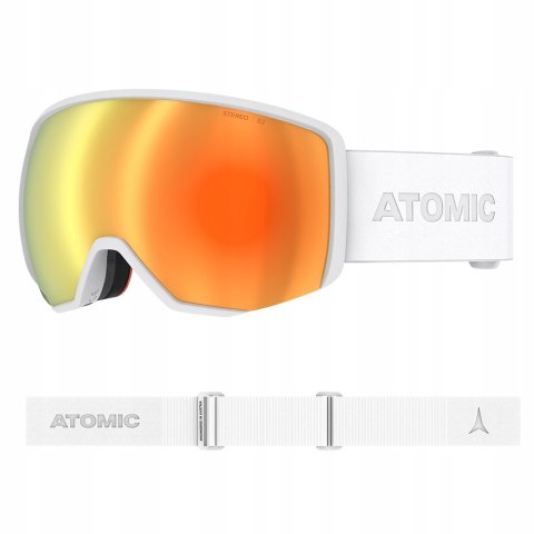 Gogle Narciarskie ATOMIC Revent L Stereo kat S2 Białe Gogle Narciarskie ATOMIC Revent L Stereo kat S2 Białe