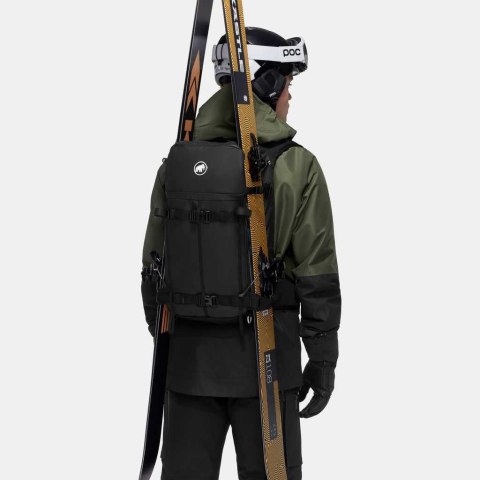 Plecak Mammut Nirvana 28 l black czarny freeride skitour Plecak Mammut Nirvana 28 l black czarny freeride skitour