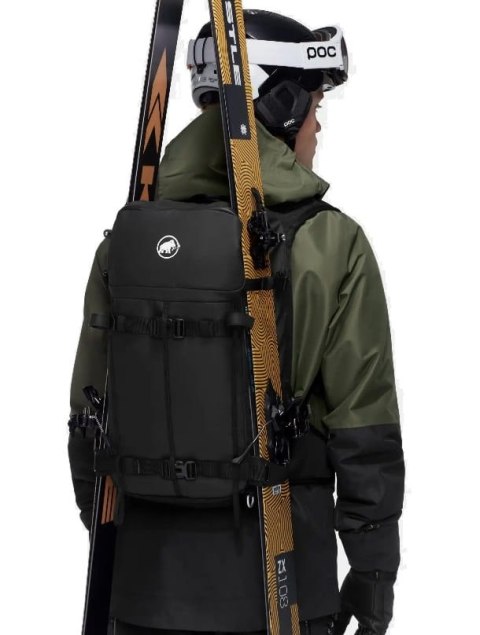 Plecak Mammut Nirvana 28 l black czarny freeride skitour Plecak Mammut Nirvana 28 l black czarny freeride skitour