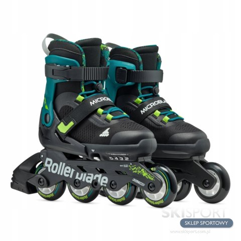 Rolki dla Dzieci Rollerblade Microblade XT r.21-23cm 33-36.5 EU Regulowane