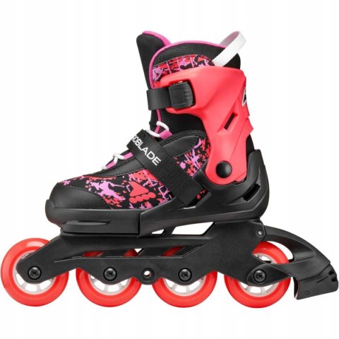 Rolki dla dzieci Rollerblade Microblade SL Black Coral 33-36,5 / 21-23cm Rolki dla dzieci Rollerblade Microblade SL Black Coral 33-36,5 / 21-23cm