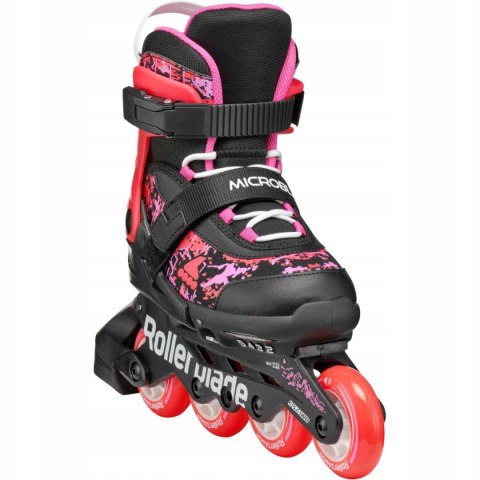 Rolki dla dzieci Rollerblade Microblade SL Black Coral 33-36,5 / 21-23cm Rolki dla dzieci Rollerblade Microblade SL Black Coral 33-36,5 / 21-23cm