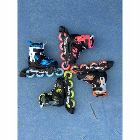 Rolki dla dzieci Rollerblade Microblade SL Black Coral 33-36,5 / 21-23cm Rolki dla dzieci Rollerblade Microblade SL Black Coral 33-36,5 / 21-23cm