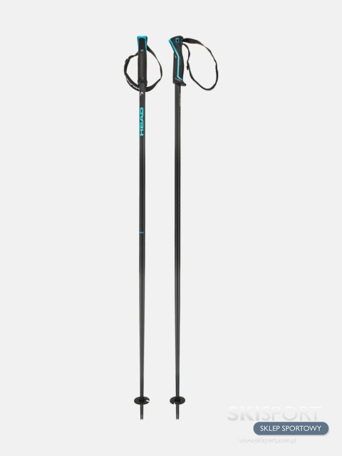 Kije Narciarskie Head Frontside czarno-niebieskie dł. 115cm