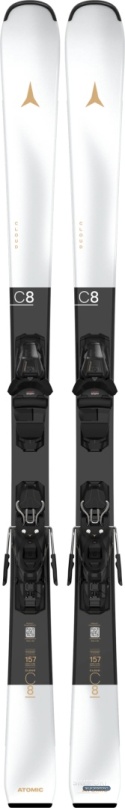 Narty Damskie Atomic Cloud C8 + M 10 GW Dł. 157cm