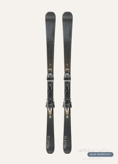 Narty Damskie Nordica Belle DC 72 + TP2 LT 11 GW dł.144cm