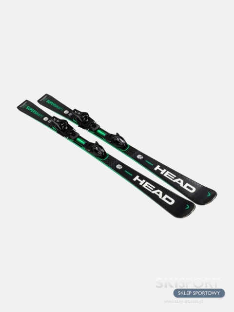 Narty Head Supershape e-Magnum + PRD 12 GW dł. 170cm