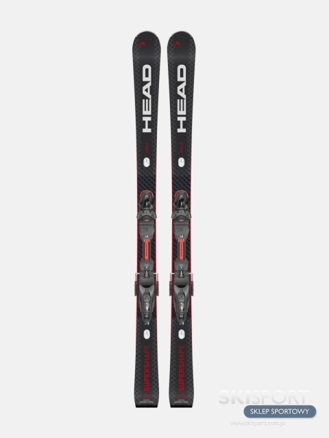 Narty Head Supershape e-Rally + PRD 12 GW dł. 163cm