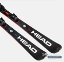 Narty Head Supershape e-Rally + PRD 12 GW dł. 163cm