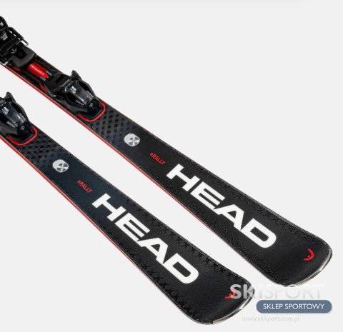 Narty Head Supershape e-Rally + PRD 12 GW dł. 177cm