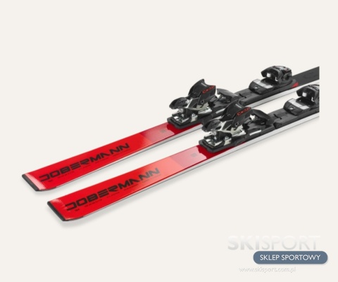 Narty Junior FIS Nordica Dobermann GSJ Plate + Comp 10 dł.171cm