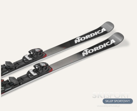 Narty Junior FIS Nordica Dobermann GSJ Plate + Comp 10 dł.171cm