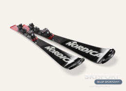 Narty Junior FIS Nordica Dobermann SLJ + Comp 8 dł.142cm