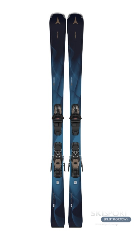 Narty Damskie Atomic Cloud Q9 + M10 GW Dł. 140cm