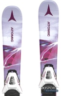 Narty Junior Atomic Maven Girl + C5 GW dł. 80cm