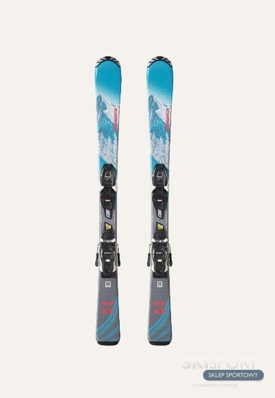 Narty Junior Nordica Team Girl FDT + 4.5GW dł. 90cm