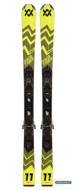 Narty Junior Volkl Racetiger JR + Vmotion 7 GW dł. 140cm