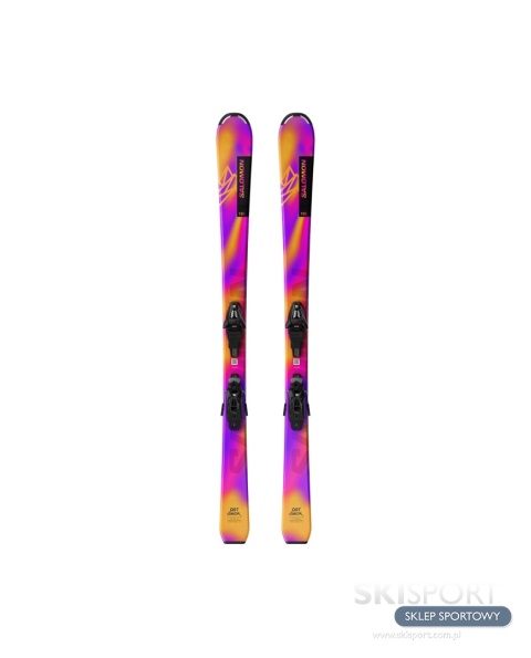 Narty Salomon QST Junior + L6 GW dł.140cm