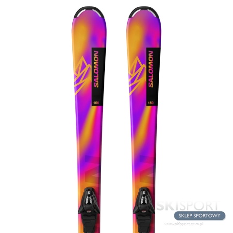 Narty Salomon QST Junior + L6 GW dł.140cm