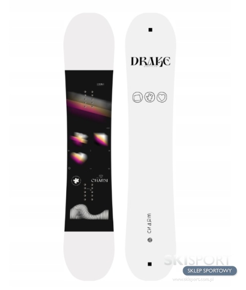 Deska Snowboardowa Damska Drake Charm WMN dł.142cm