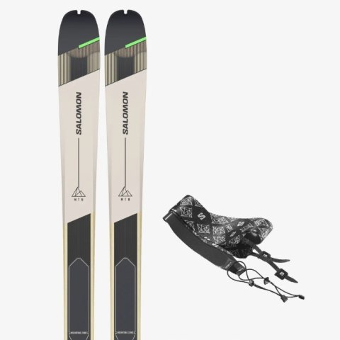 Narty Salomon MTN 86 Carbon dł.180cm + Foka