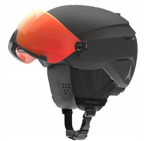 Kask Narciarski Atomic Savor Visor Photo r.S 51-55 cm czarny Kask Narciarski Atomic Savor Visor Photo r.S 51-55 cm czarny