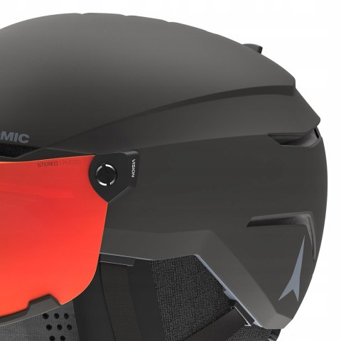 Kask Narciarski Atomic Savor Visor Photo r.S 51-55 cm czarny Kask Narciarski Atomic Savor Visor Photo r.S 51-55 cm czarny