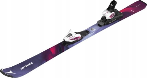 Narty Dziecięce Atomic Maven girl 100 cm + L 5 Gw Narty Dziecięce Atomic Maven girl 100 cm + L 5 Gw