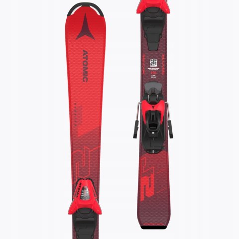 Narty zjazdowe dziecięce Atomic Redster J2 JTS + C5 GW red 100 cm Narty zjazdowe dziecięce Atomic Redster J2 JTS + C5 GW red 100 cm