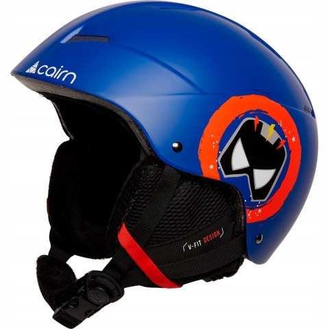 Kask Narciarski Dla Dzieci Cairn Flow J r. 46-48cm niebieski Kask Narciarski Dla Dzieci Cairn Flow J r. 46-48cm niebieski