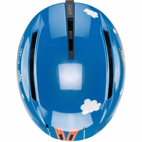 Kask Uvex Viti dziecięcy dla dzieci 51-55 cm niebieski Kask Uvex Viti dziecięcy dla dzieci 51-55 cm niebieski