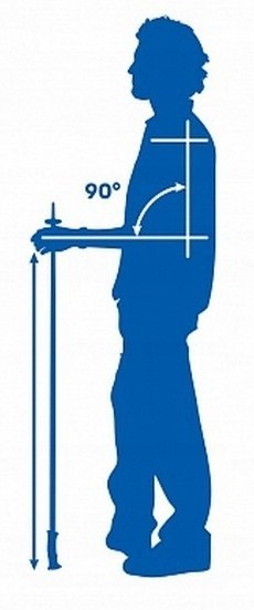 Kijki kije narciarskie zjazdowe WCR GS 3D Leki 135 cm Kijki kije narciarskie zjazdowe WCR GS 3D Leki 135 cm