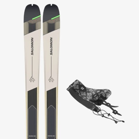 Narty skitourowe Salomon MTN 86 Carbon dł.156cm + Foka Narty skitourowe Salomon MTN 86 Carbon dł.156cm + Foka